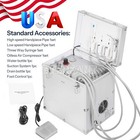 Dental Portable Delivery Unit Air Compressor Suction System 4h turbine Unit 4h