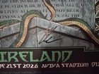 Metallica - Pop Up Store - Dublin Ireland - Poster Signed By Artist - M72 Tour