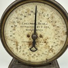 Antique Vintage 60 Lb Pound Columbia Family Scale Landers  Frary   Clark Usa