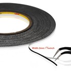Kaisiking 2mm Lcd Repair Tape For Phone Screen  Adhesive Tape With 1 Tweezers   