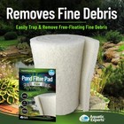 Classic Koi Pond Filter Pad Fine - White Bulk Roll Pond Filter Media Ultra-