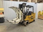 2016 Caterpillar 12 000 Lb Forklift Gc55k With Cascade Attachment 3 Stage Mast
