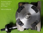 Emco Uunimat 3 Mini 3-jaw Chuck M14 X 1 Plus 3  Rotary Table Good Condition