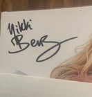 Nikki Benz Signed 8x10 Photo Sexy Avn Star Model Autograph Signed Coa 6451521 Xx