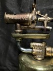 Vintage Turner Brass Works Blow Torch Sycamore Illinois Pump Action Solid Brass