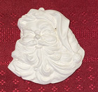 Vintage Mold Diy Ceramic Bisque Santa Claus Ornament Unfinished Ready To Paint