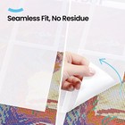200-piece Double-sided Non-stick Release Paper 10 Cm X 15 Cm  White
