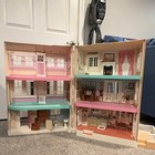 Fisher-price 3-story Folding Furnished Dollhouse 6 Rooms 1 12 W  Lot