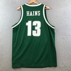 Nike Michigan State Spartans  13 Haines Basketball Jersey Mens Medium Green