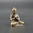  Buddha Statue Bronze Buddha Statue Chinese Buddhism Pure Copper Bronze1348