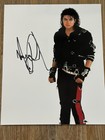 Michael Jackson Autographed 8x10 Photo  Signed  Authentic  King Of Pop  Coa
