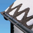 100ft Roof   Gutter Deicing Kit  500w  2ft 18 3 Sjtw Power Cord W power Indicato