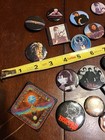 Rock Band Button Collection 38 Buttons  Vintage  Journey  Beatles  Zeppelin 