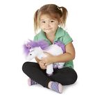 Melissa   Doug  Misty White Unicorn Plush  Stuffed Animal Toy Mythical Horse New