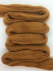Brown Cinnamon Spice Wool Roving  Spin Into Yarn Or Felt Wool Into Crafts