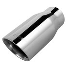  2 25  To 3  Exhaust Tips 2 1 4 Inch Inlet 3 Inch Outlet 8  Long Stainless 
