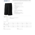 Youth Yst510 Classic Mesh Shorts Physical Education Gym Pe Workout Running Short
