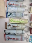 Vtg Tri-chem Liquid Embroidery Decorator Paint Lot Diy Crafting As-is Variety