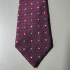 Brooks Brothers Mens Silk Tie Burgundy Paisley Pattern Formal Necktie Old Money