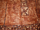 Vintage Tapas Cloth Handmade From Tree Bark Fiji Islands 60 X 36 Inch
