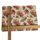 Table Placemats Fall Leaves Orange Lot Of 8