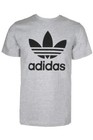 Adidas Men s T-shirt Trefoil Logo Design Classic Graphic Short Sleeve Shirt