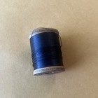 Blyda Antique  Original General Cotton Sewing Thread Blue Wooden Spool 100 Yds