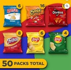 Frito-lay Classic Mix Variety Pack Chips  50 Pk