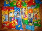 Lot Of 12 Sealed Vintage Pez Dispensers Retired -  Disney  Sesame Street 