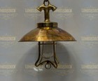 Nautical Brass Hanging Pendant Light Marine Ship Ceiling Shade Lamp