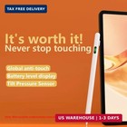 Stylus Pen With Digital Power Display For Ipad  2018-2025   Rechargeable Touch S