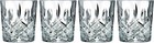 Marquis By Waterford Markham Double Old Fashion Set Of 4  11 Oz  Clear Glass