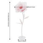 Large Electric Auto-open Artificial Flower With Light Floral Decor For Wedding
