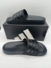 Adidas Adilette Core Black Cloudfoam Shower Slides Men 10 Women 11