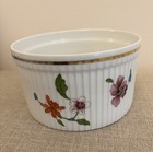 Royal Worcester 1967 English Porcelain Astley Floral Pattern Souffl   Dish