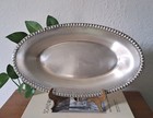 Vintage Wilcox I S Brandon Hall 12 5  By 7 5    Bread Serving Tray Silver Plate 