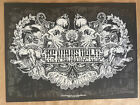 Mars Volta Poster Nyc 2005 By Jermaine   Connor Silkscreen Rare  28 40 Mint