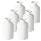  6 Pcs White Vase Ceramic Vases For Home Decor  5 6 Inch 6 Pack-medium White-a