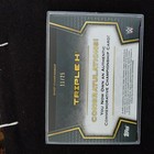 2017 Topps Triple H Wwe Championship Commemorative Medallion Plate Silver  25