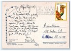 1989 Ms Jubilee Carnival Cruise Lines Ship Boat Docked Restaurant Tour Postcard
