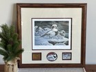 Ducks Unlimited 1999 Stanley Beloncis Numbered Print Art - Long Tailed Old Squaw