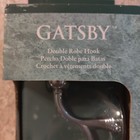 New Gatsby Double Robe Signature Bathroom Bath Hook Chrome