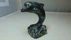 Vintage Handcarved Soapstone Jolin Canada Dolphin