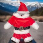 Christmas Dog Santa Claus Suit   Hat Costume Medium Size Dog Coat Pet Clothes