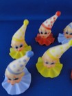 New Vintage Wilton High Hat Clown Picks For Cupcakes  Bentos  Crafts   More
