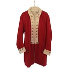 Men s 71st Regiment Revolutionary War Red Wool British Jacket