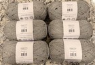New Lot Of 6 Dk Tweed In Fog Gray   same Dye Lot   buy More   Save