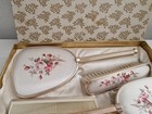 Vintage Dresser Set Brush Mirror Comb Clothes Brush
