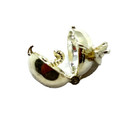 Rare Vintage Silver Opening Apple Charm With A Worm Inside - 3 7g