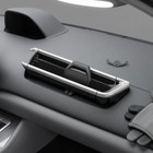 Interior Vent Assembly Black Plastic Material Fore And Middle Air Outlet